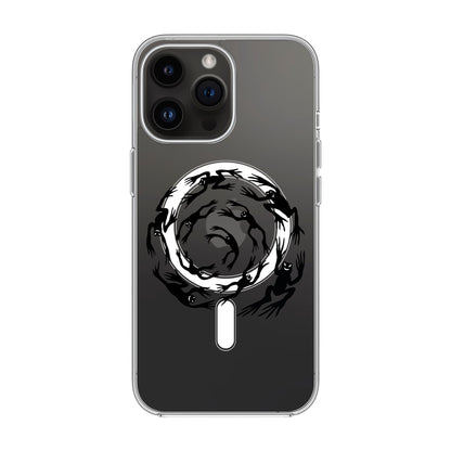 SWIRLING FROG-iPhone 14 Pro Max Solid Kılıf MagSafe Özellikli