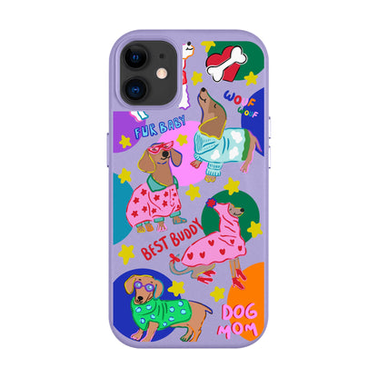 DOG MOM-Leather Kılıf MagSafe Özellikli - iPhone 11