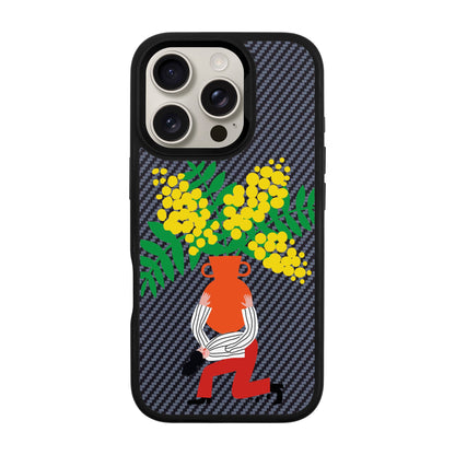 VASE-iPhone 16 Pro Plaid Kılıf MagSafe Özellikli
