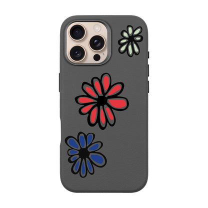 FLORIST-iPhone 16 Pro Max Leather Premium Kılıf MagSafe Özellikli