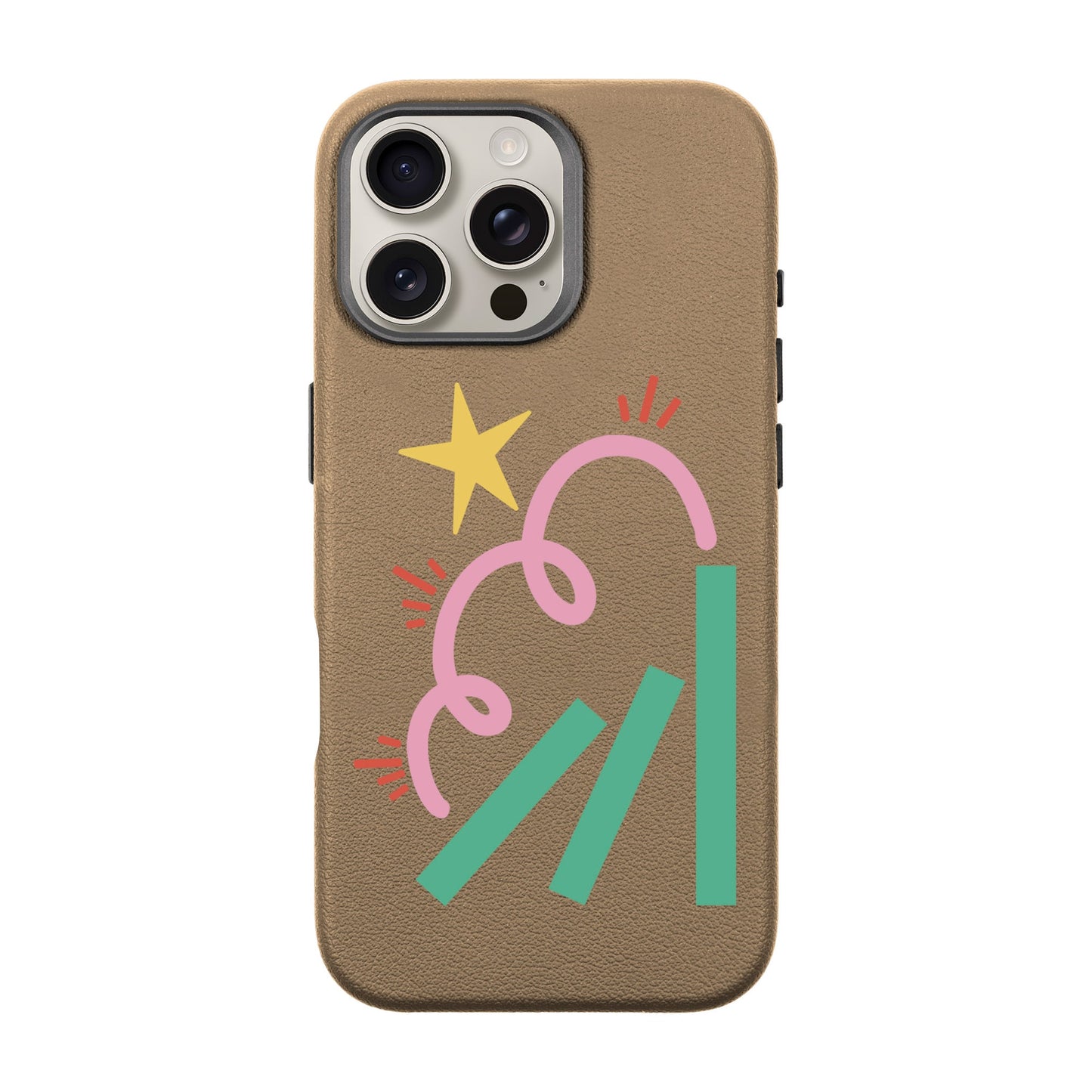 DOMINO-iPhone 16 Pro Max Leather Premium Kılıf MagSafe Özellikli