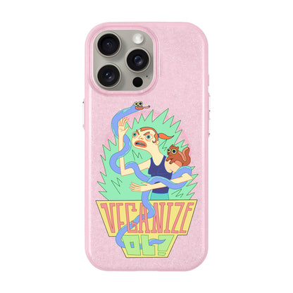 VEGANİZE-iPhone 15 Pro Max Radiant Kılıf MagSafe Özellikli