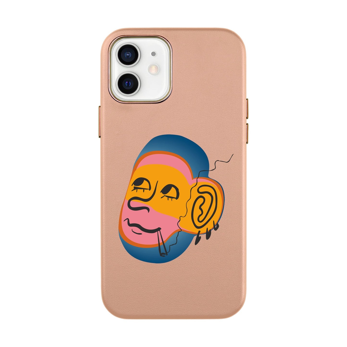 CLIMBING-iPhone 12 Mini Leather Kılıf