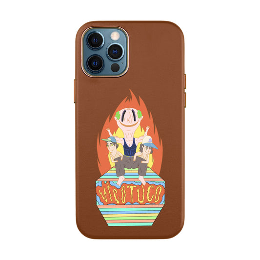 VİCOTÜCO ADAM-iPhone 12 Pro Max Leather Kılıf