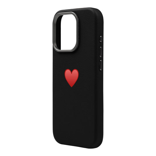 SPREAD HEART-iPhone 16 Pro Leather Premium Kılıf MagSafe Özellikli