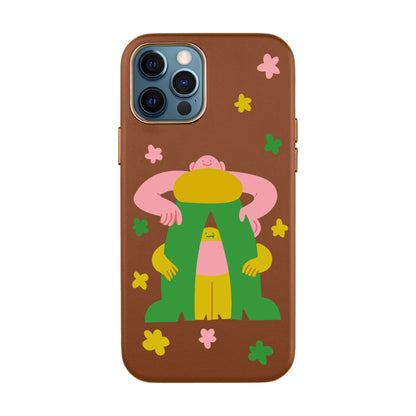PARENT-iPhone 12 Pro Max Leather Kılıf