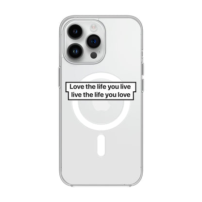 LOVE THE LIFE-iPhone 14 Pro Max Solid Kılıf MagSafe Özellikli