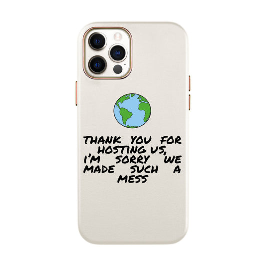 MESS-iPhone XR Leather Kılıf