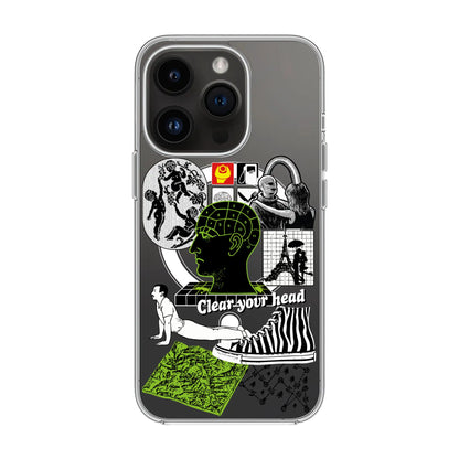 CLEAR YOUR HEAD-iPhone 14 Pro Solid Kılıf MagSafe Özellikli