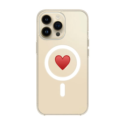 SPREAD HEART-iPhone 14 Pro Max Solid Kılıf MagSafe Özellikli