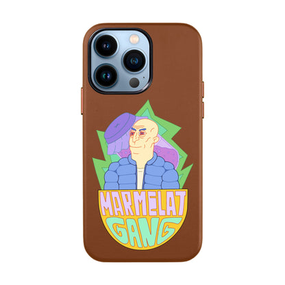MARMELAT GANG-iPhone 13 Pro Max Leather Kılıf