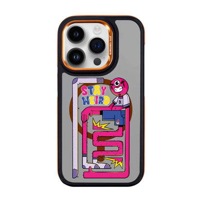 OG TOOTHY-Dark Kılıf MagSafe Özellikli - iPhone 14 Pro