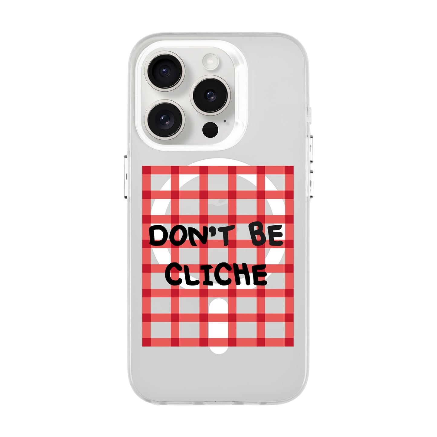 DON'T BE CLICHE-iPhone 13 Pro Hold Kılıf MagSafe Özellikli