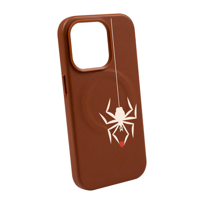 TISSERAND DE LA GRAVITÉ-Leather Kılıf MagSafe Özellikli - iPhone 13