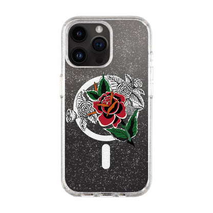 DRY ROSE-iPhone 14 Pro Max Shiny Kılıf MagSafe Özellikli