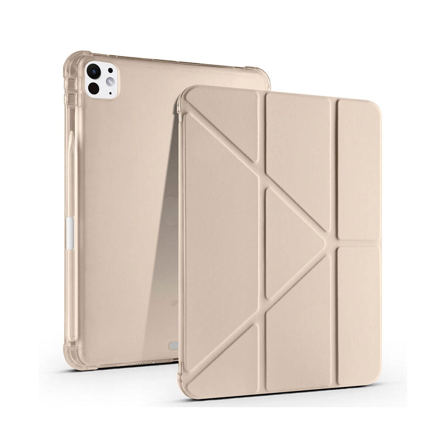Apple iPad Pro 11 inç 2024-Trigon Folding Kalemlikli Standlı Kılıf