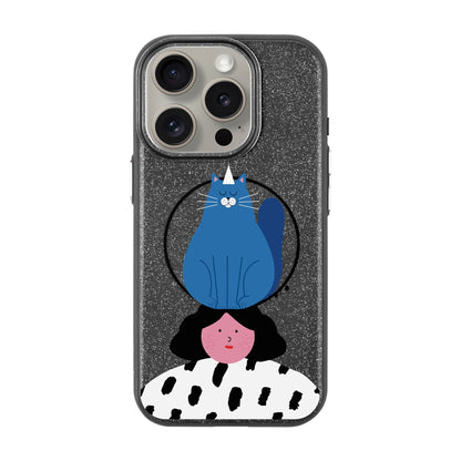 NAUGHTY CAT-iPhone 15 Pro Radiant Kılıf MagSafe Özellikli