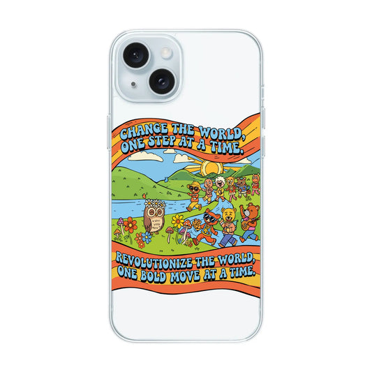 CHANGE THE WORLD-iPhone 15 Plus Solid Kılıf MagSafe Özellikli