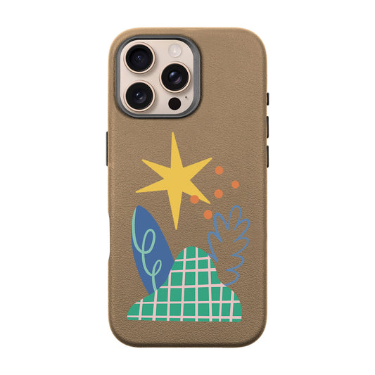 LITTLE NATURE-iPhone 16 Pro Max Leather Premium Kılıf MagSafe Özellikli