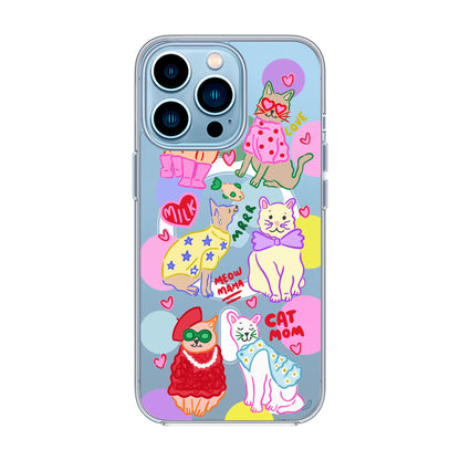 CAT MOM-iPhone 13 Pro Max Solid Kılıf MagSafe Özellikli