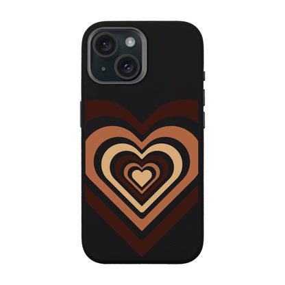 HEART-iPhone 15 Leather Premium Kılıf MagSafe Özellikli