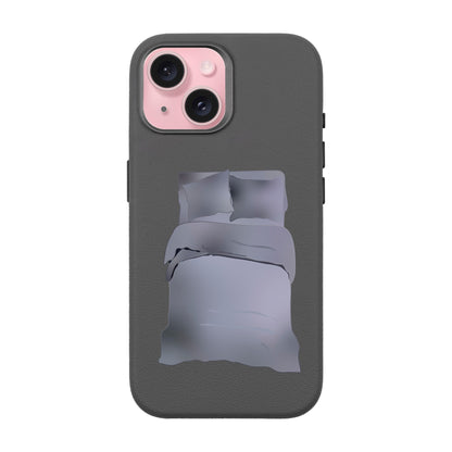MATTRESS-iPhone 15 Leather Premium Kılıf MagSafe Özellikli