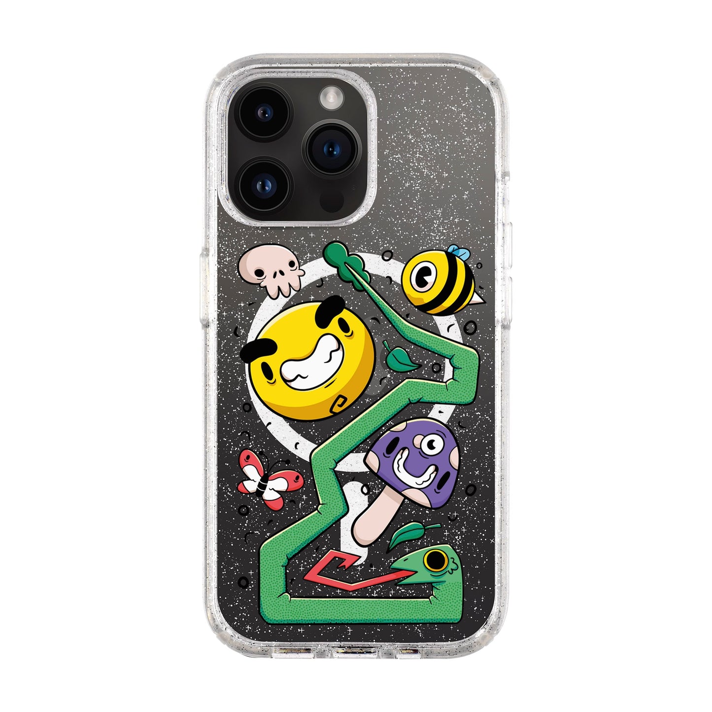 NADUR-iPhone 14 Pro Max Shiny Kılıf MagSafe Özellikli