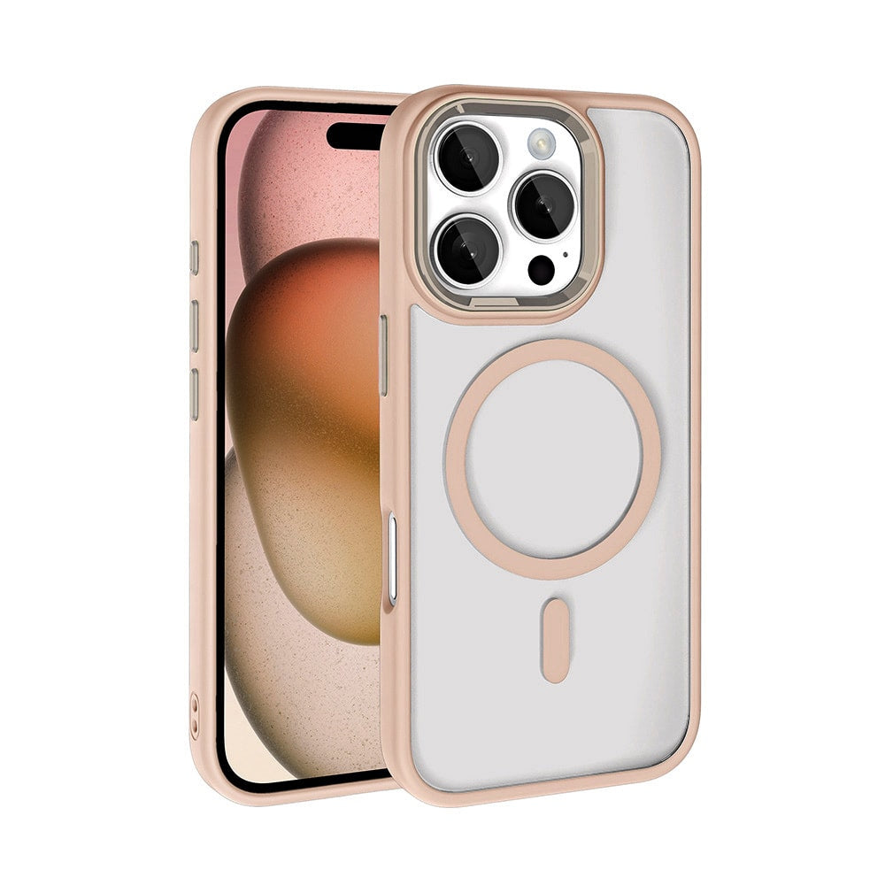 NEW-iPhone 16 Pro Max Hyaline Kılıf MagSafe Özellikli