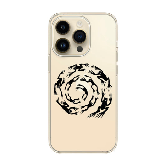 SWIRLING FROGS-iPhone 14 Pro Solid Kılıf