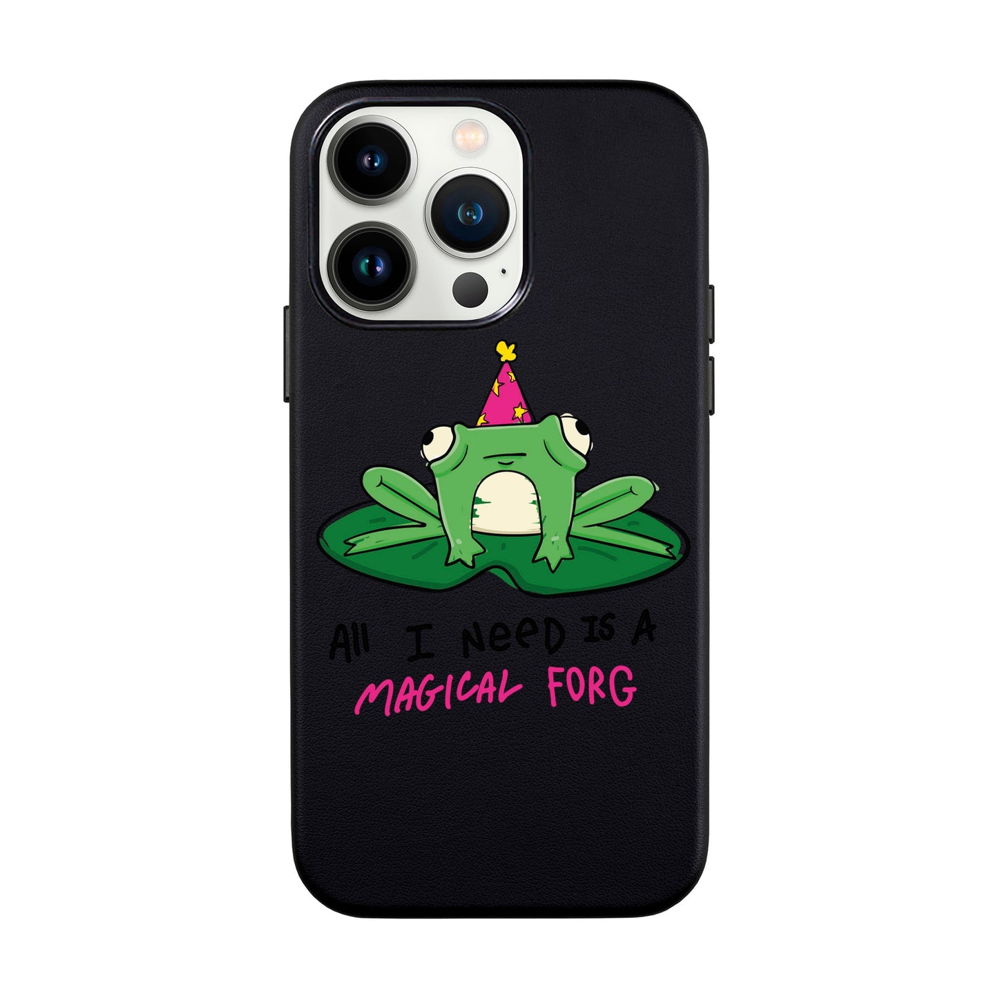 FORG-iPhone 13 Pro Max Leather Kılıf