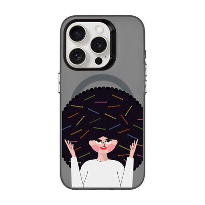 TANGLES OF HAPPINESS-Hold Kılıf MagSafe Özellikli - iPhone 15 Pro