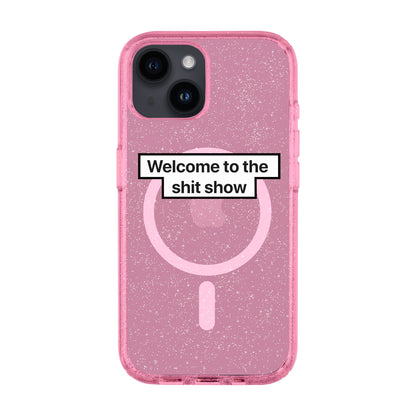 WELCOME-iPhone 14 Shiny Kılıf MagSafe Özellikli
