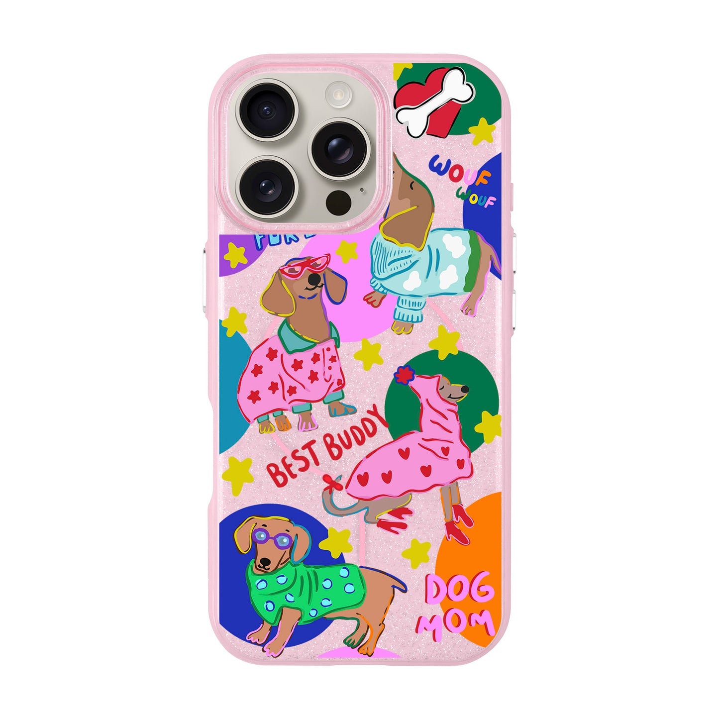 DOG MOM-iPhone 16 Pro Max Radiant Kılıf MagSafe Özellikli