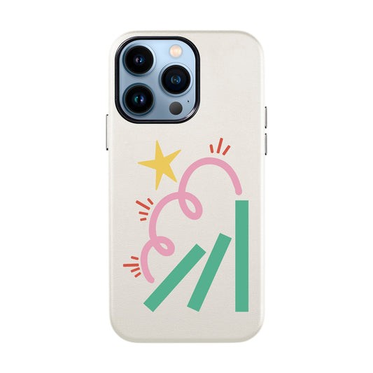 DOMINO-iPhone 13 Pro Leather Kılıf