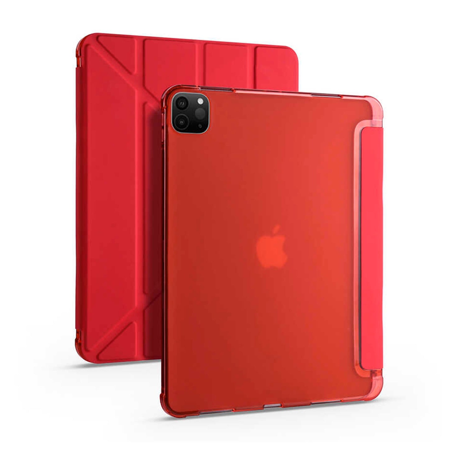 Apple iPad Pro 12.9 inç 2022 M2-Trigon Folding Kalemlikli Standlı Kılıf