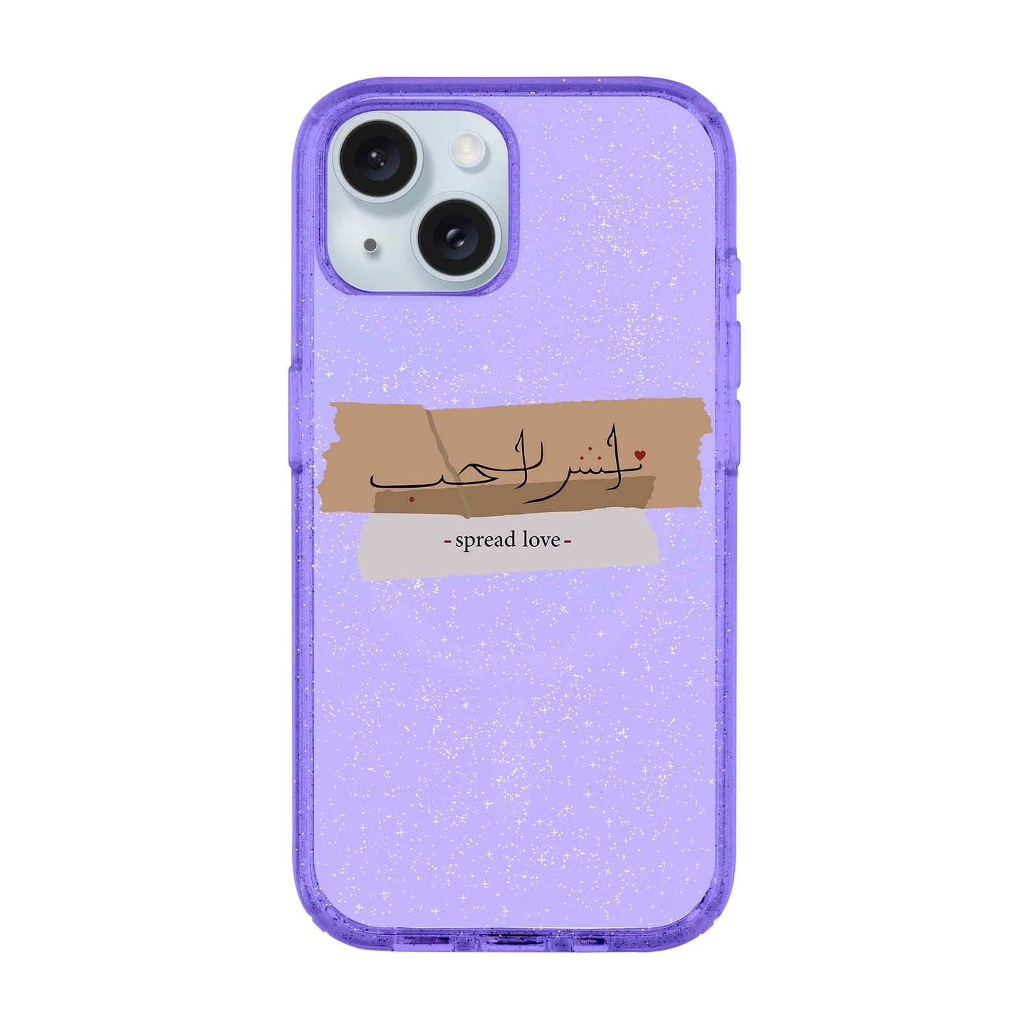 SPREAD LOVE-iPhone 15 Plus Shiny Kılıf MagSafe Özellikli