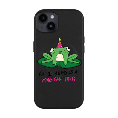 FORG-iPhone 14 Plus Leather Kılıf MagSafe Özellikli
