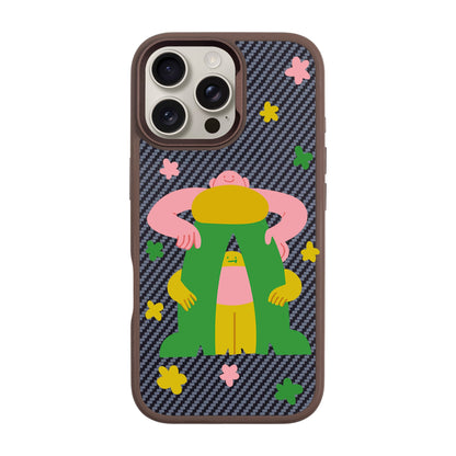 PARENT-iPhone 16 Pro Max Plaid Kılıf MagSafe Özellikli