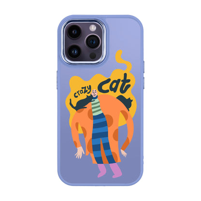 CRAZY CAT-iPhone 14 Pro Max Proof Kılıf