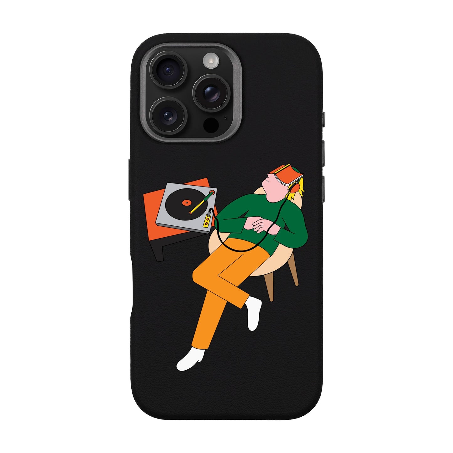 LAZY SUNDAY AFTERNOON-iPhone 16 Pro Max Leather Premium Kılıf MagSafe Özellikli