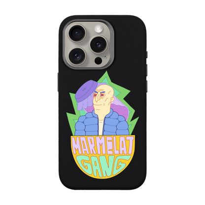 MARMELAT GANG-iPhone 15 Pro Leather Premium Kılıf MagSafe Özellikli