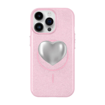 SILVER HEART-iPhone 14 Pro Max Radiant Kılıf MagSafe Özellikli