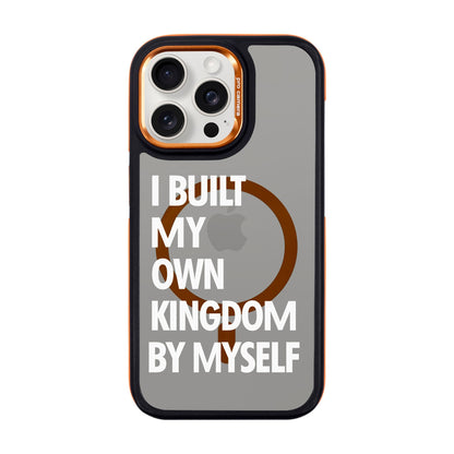 KINGDOM-iPhone 15 Pro Max Dark Kılıf MagSafe Özellikli