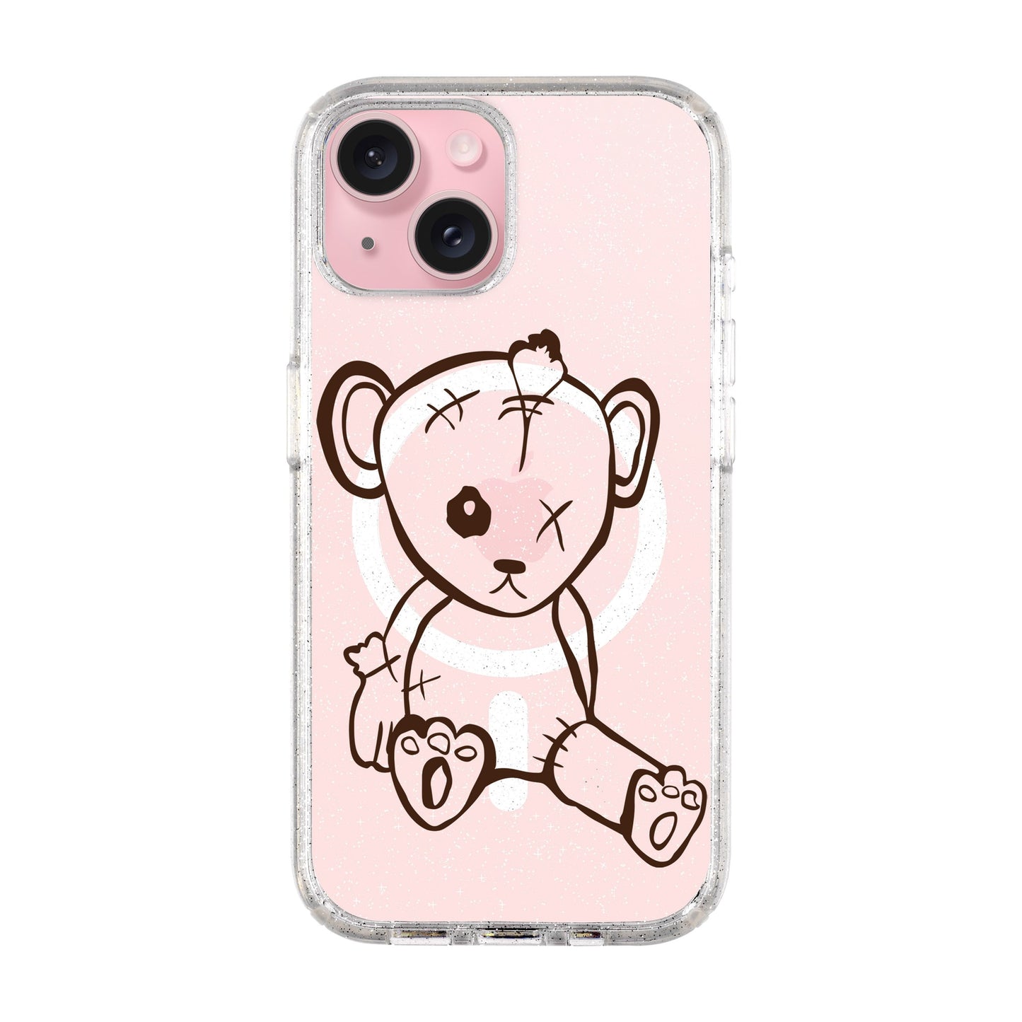 BABY BEAR-iPhone 15 Plus Shiny Kılıf MagSafe Özellikli