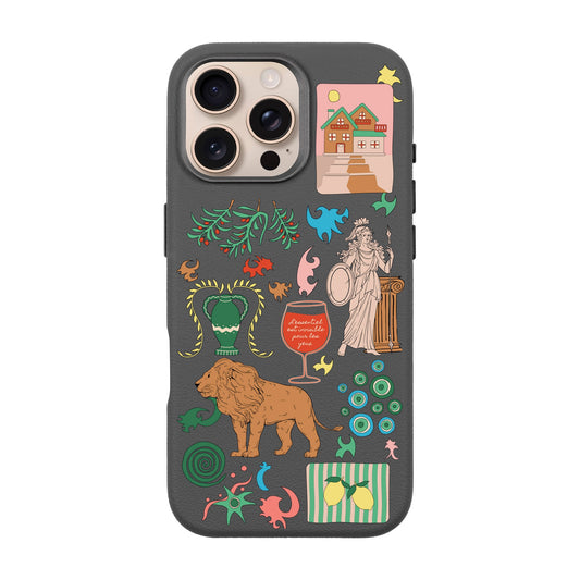 IODES SOUL TRAVELLER-iPhone 16 Pro Max Leather Premium Kılıf MagSafe Özellikli