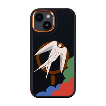 L’OISEAU LIBRE-Dark Kılıf MagSafe Özellikli - iPhone 14