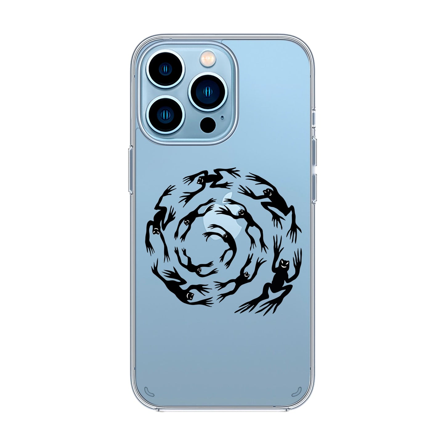 SWIRLING FROGS-iPhone 12 Pro Max Solid Kılıf