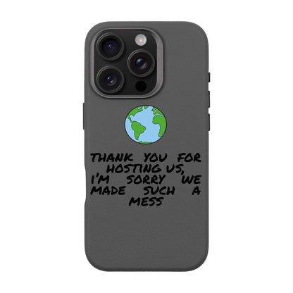 MESS-iPhone 16 Pro Leather Premium Kılıf MagSafe Özellikli
