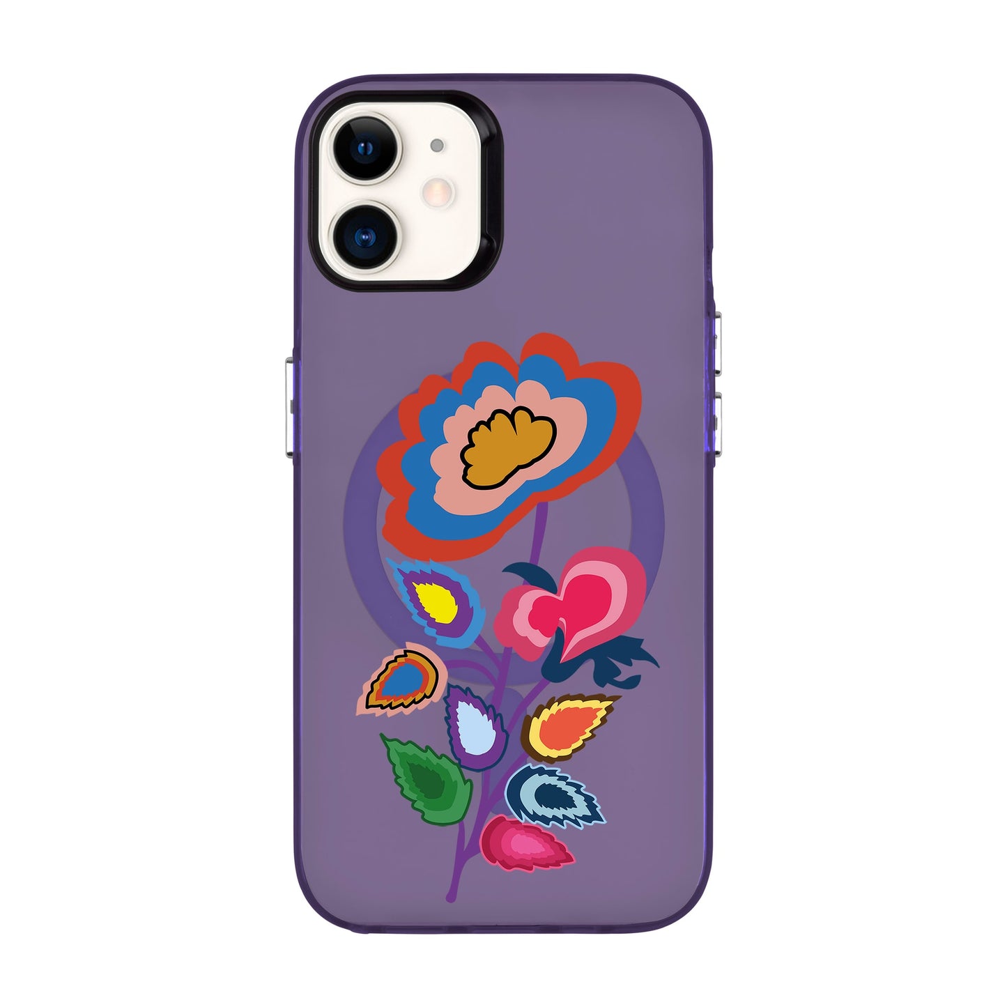 KNITTED FLOWER-iPhone 11 Hold Kılıf MagSafe Özellikli