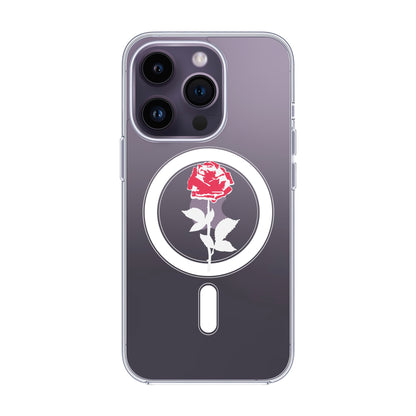 NATUREL ROSE-Solid Kılıf MagSafe Özellikli - iPhone 14 Pro